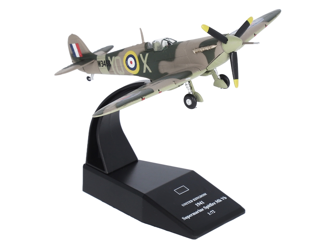 Maqueta Detallada De Avión De Combate A Escala 1:72 De Aleación - Juguete Decorativo De Simulación