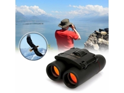 Prismáticos Compactos Mini Zoom 30x60 Con Membrana Roja Para Turismo, Deportes Y Observación De Aves.