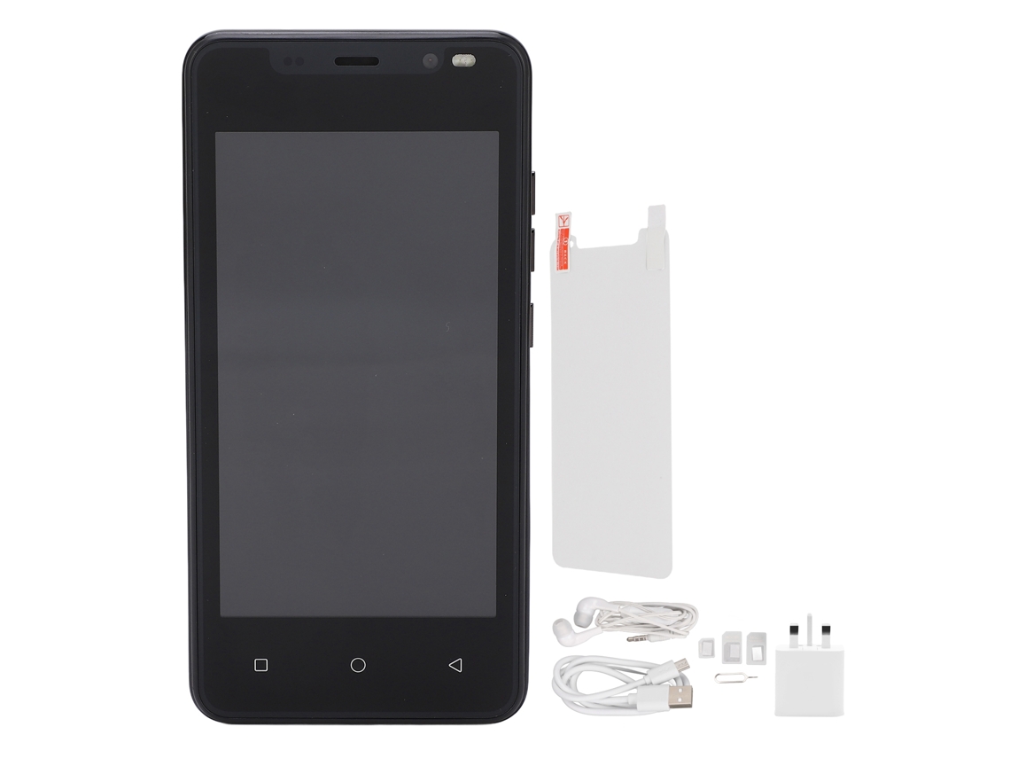 Smartphone Desbloqueado 4.66 Polegadas 1gb Ram 8gb Rom 2500mah 3g Reconhecimento Facial Android 10 Preto