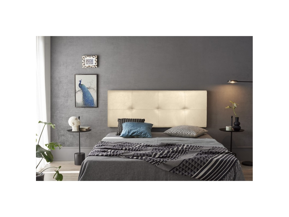 CABECERO CALA POLIPIEL BEIGE 90