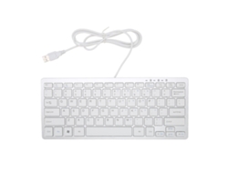 Teclado Usb Ultrafino Con Cable, 78 Teclas De Tijera, 13 Teclas De Acceso Directo E Iluminación Led Para Macbook Y Pc Con Windows.