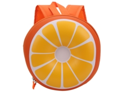 Mochila Infantil Con Forma De Fruta, Ideal Para Preescolar, Con Correas Ajustables - Naranja