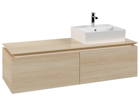 Villeroy &amp Boch Legato Vanity unit B615 1400x380x500mm lavabo a la derecha