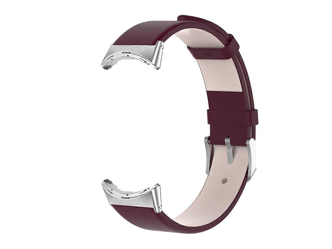 Pulseira De Couro Respirável Com Fecho Rápido E Sem Folgas Para Smartwatch Pixel