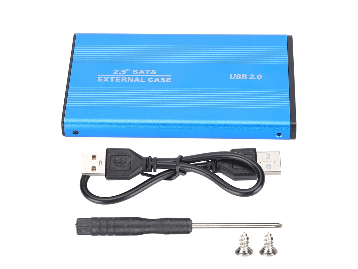 Enclosure Para Hdd/ssd Usb 2.0 Plug And Play 3tb, Armazenamento Externo Para Laptops Os X, Caixa De Disco Rígido (sem Disco)