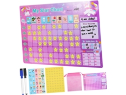 Juego De Formularios De Autodisciplina Con Horario Para Imanes Infantiles
