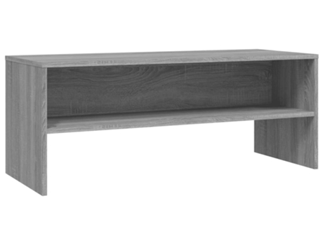 Mueble Para Tv VIDAXL Gris Madera contrachapada (100x40x40 cm )