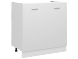 Mueble de cocina VIDAXL Blanco Madera contrachapada (80x46x81.5cm)