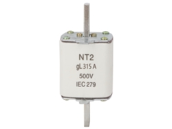 Fusible Cerámico De Contacto En Hoja Nt2/rt16-2 500v 315a Para Protección De Equipos Eléctricos