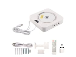 Reproductor De Cd Mural Con Bluetooth 5.0, Mando A Distancia Y Puertos Multifunción, 100-240 V, Enchufe Británico.