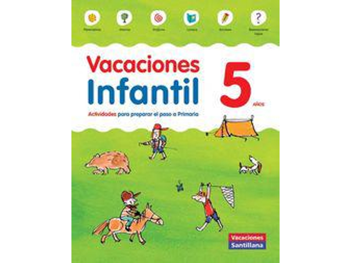 Libro VACACIONES INFANTIL 5 AÑOS de Vvaa (Español)