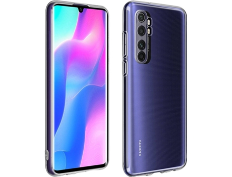 Carcasa y Protector de Cristal Templado Xiaomi Mi Note 10 Lite AVIZAR PACK-360-CL-N10L Morado