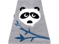 Alfombra DYWANY LUSZCZOW Petit Panda (Gris - 180 x 270 cm - Polipropileno)