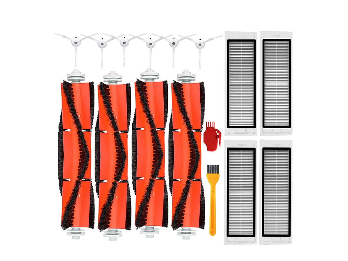 Kits de accesorios para Xiaomi Roborock S50 S51 E25 S5 E20 Roborock Robot piezas de vacío filtro Cepillo Lateral cepillo de rodillo