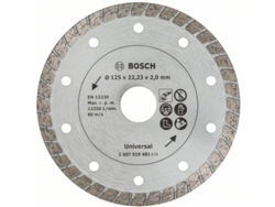 Disco de Corte de Diamante BOSCH "Turbo" - 125 mm