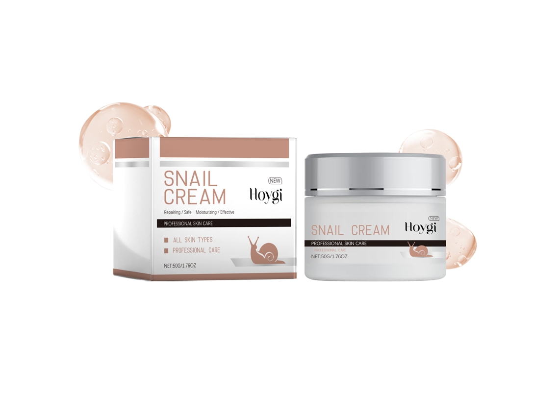 Crema hidratante revitalizante nutritiva con extracto de caracol