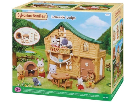 Conjunto de Jugar EPOCH D'ENFANCE Sylvanian Families: La Cabaña del Lago