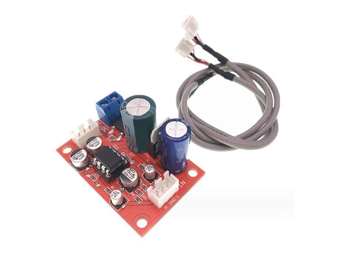 Módulo Preamplificador Ne5532, Placa Amplificadora De Sonido Con Salida Clara Y Potente, 9-24 V Cc, 8-16 V Ca