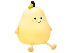 Luz Nocturna Yizhood Smiling Pear Led Con Cambio De Color Amarillo