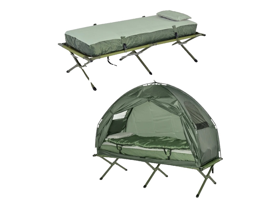 Juego de ropa de cama para acampar, diseño todo en uno, tienda resistente a la intemperie, montaje rápido OEM