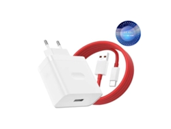 Kit De Cargador De 100 W + Cable Flash Rojo De 1 M Para Oppo/oneplus/realme — Pd Super Charge — Set Práctico Para El Uso Diario