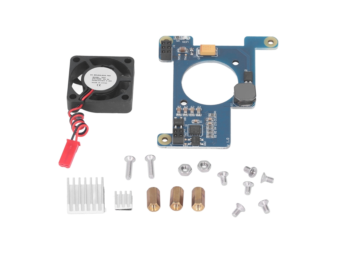 2026-placa De Expansión De Red Módulo De Control Poe Power Over Ethernet Para Raspberry Pi 4b 3b+ 3b 2b