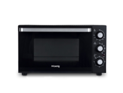 Mini Horno Eléctrico H.KOENIG FO30, 30 L, Convección, 6 Modos de Cocción, Temperatura hasta 230°C, Temporizador 90 min, 1500 W
