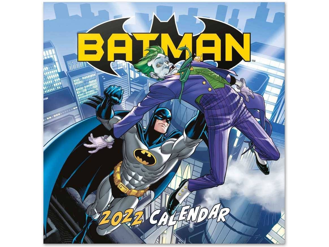 Calendario ERIK EDITORES 2022 30X30 Dc Comics Batman