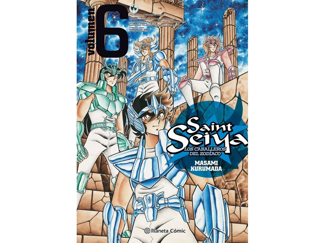 Libro Saint Seiya Nº 06/22 de Masami Kurumada (Español)