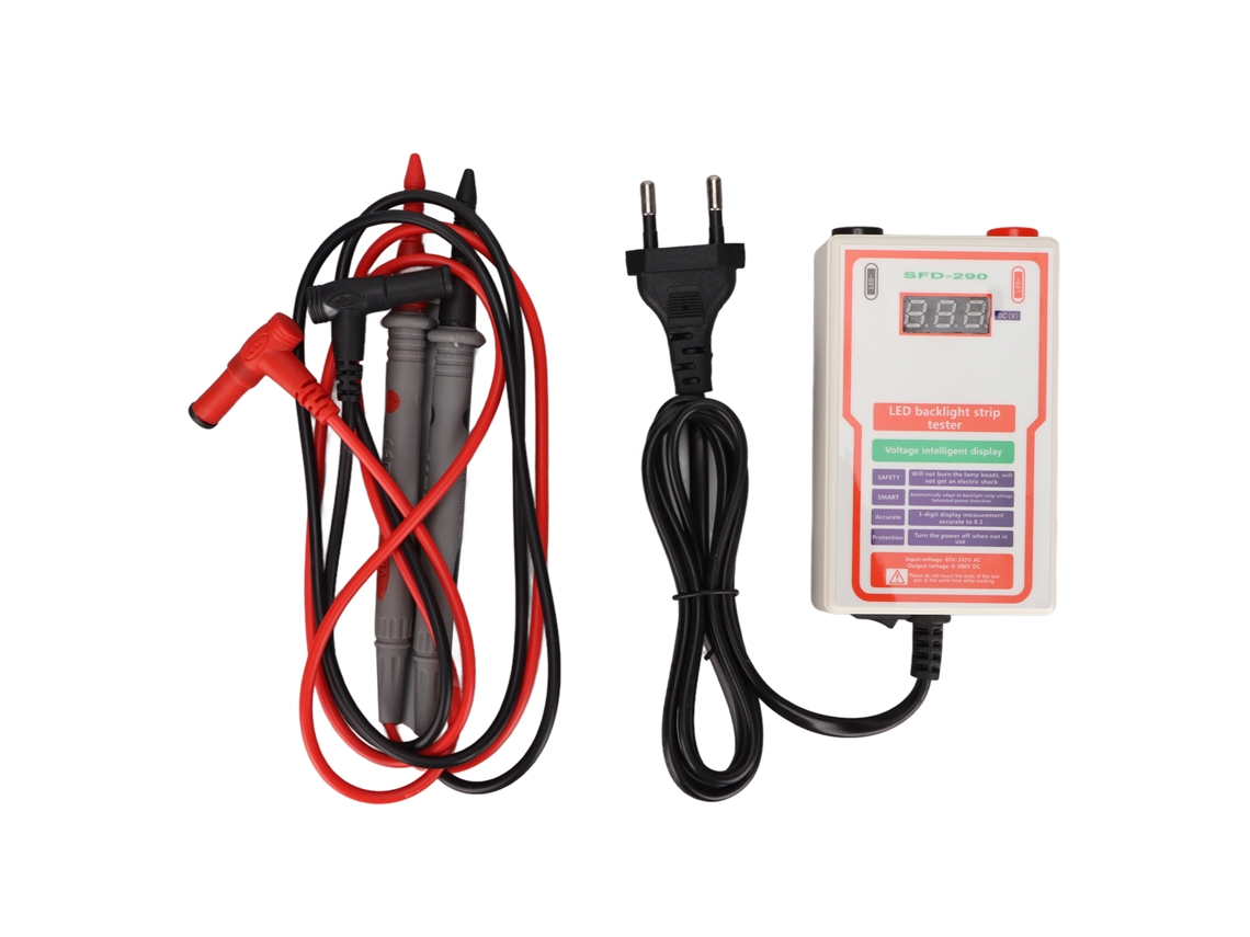 Probador De Paneles Led De Tv Sfd-290, Herramienta De Reparación De Tiras Led Con Pantalla Digital Y Voltaje Adaptativo.