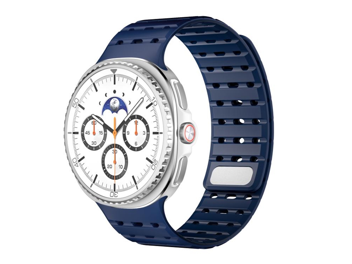 Pulsera de silicona transpirable magnética SFWINL para Samsung Galaxy Watch 8/8 Classic