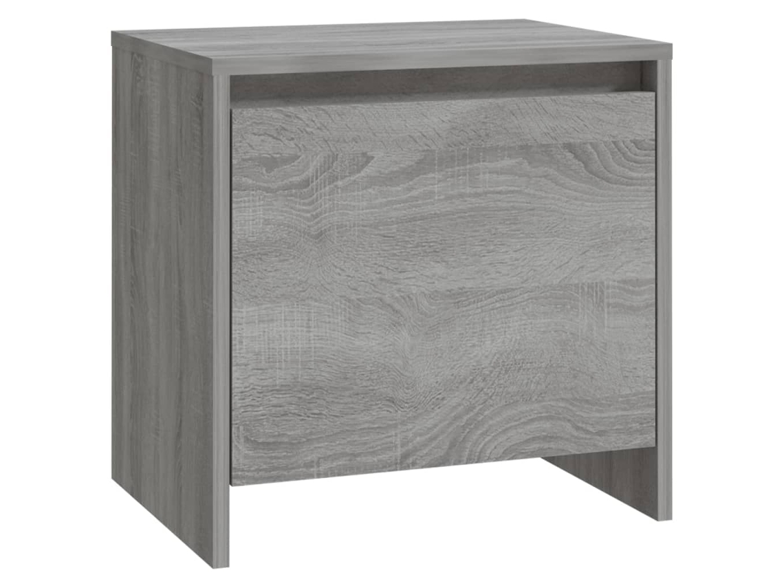 Mesa de Cabeceira LOVELY HOME Mesinha 45X34X44,5 Cm Aglomerado Cor Sonoma Cinzento