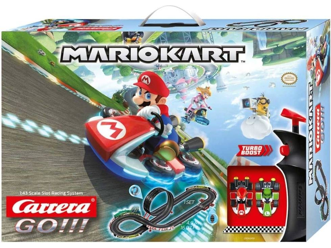 Carrera GO Set de pista eléctrica y coches Nintendo Mario Kart 8 1:43
