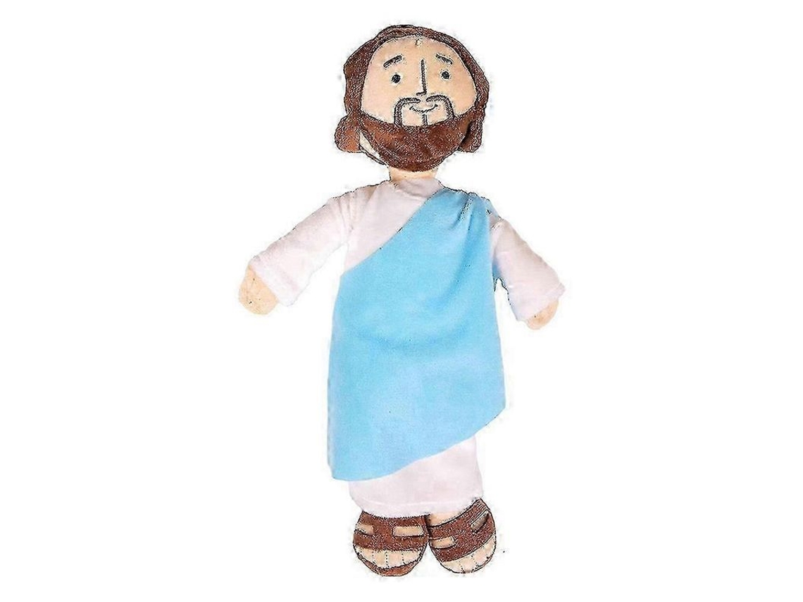 Muñeco De Peluche De Jesucristo Y La Virgen María, Juguete Religioso, Regalo De Navidad Salvador