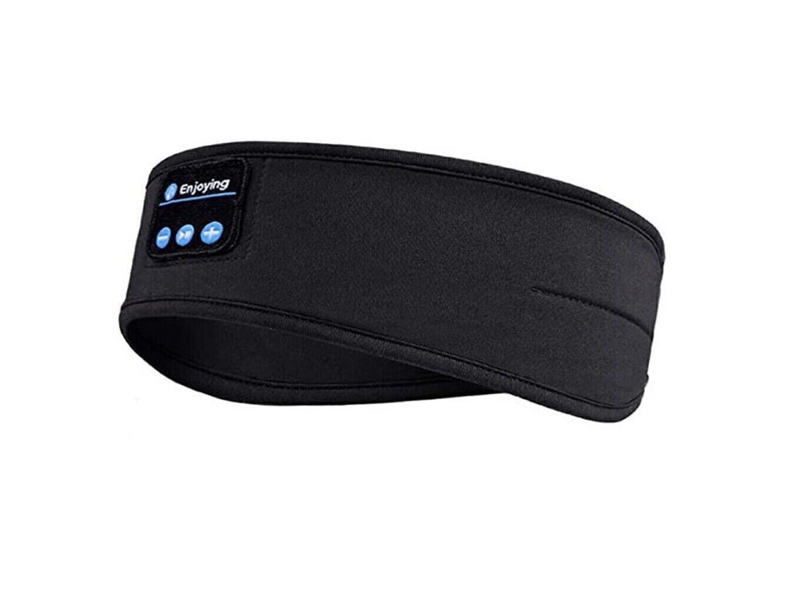Auriculares Inalámbricos Bluetooth Con Diadema, Antifaz Para Dormir, Auriculares Para Música Y Deportes - Negro*