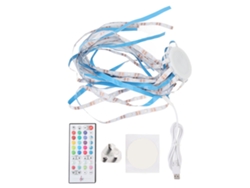 Lámpara de fuego artificial LED RGB ajustable con control Bluetooth de la aplicación