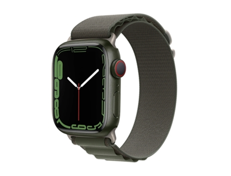 WiWU Correa de Nylon para Smartwatch para Apple Watch Series 9, 8 y 7 41 mm / SE 3 y SE 2 y 6 y SE y 5 y 4 40 mm / 3 y 2 y 1 38 mm (Verde)