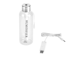 Humidificador Usb Portátil De 300 Ml, Mini Nebulizador, Aromaterapia, Para Coche Y Hogar, De Abs Transparente.