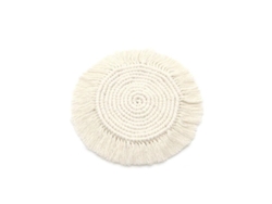 Soportes Para Jarrones De Cuerda De Algodón Tejida A Mano, Antideslizantes, 30x30cm, Redondos, Decoración Para Mesa De Comedor.