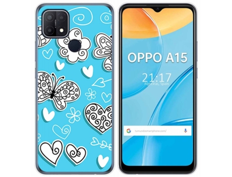 Carcasa Oppo A15 TUMUNDOSMARTPHONE Dibujos Multicolor