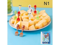 Mini Fiambreras Bento Adorables Con Forma De Pimientos, Verduras Y Frutas Para Niños, En Platos De Pp Reutilizables.