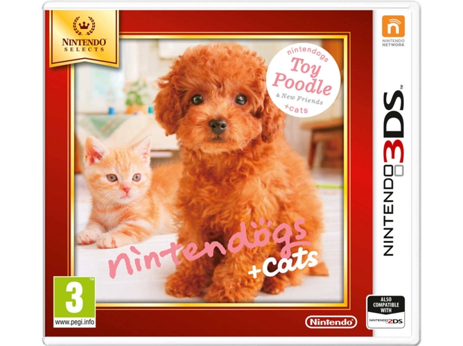 Juego Nintendo 3DS Nintendogs + Cats: Toy Poodle: Pack