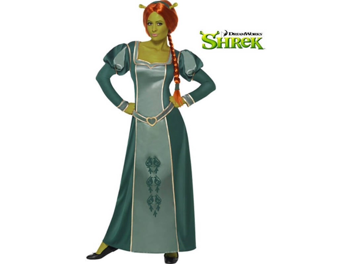 Disfraz de Mujer DISFRAZZES Princesa Fiona (Talla: M 40/42)