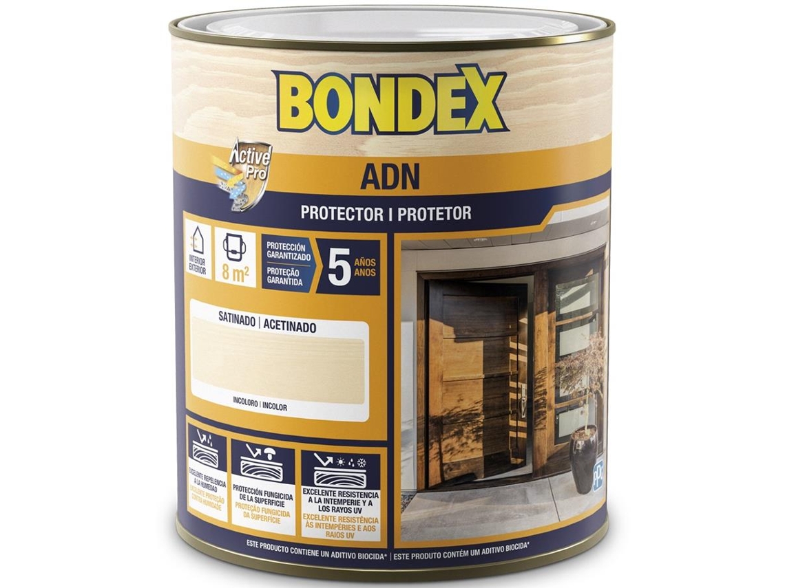 Bondex Adn Satinado Capacidade 0.75L Macassar