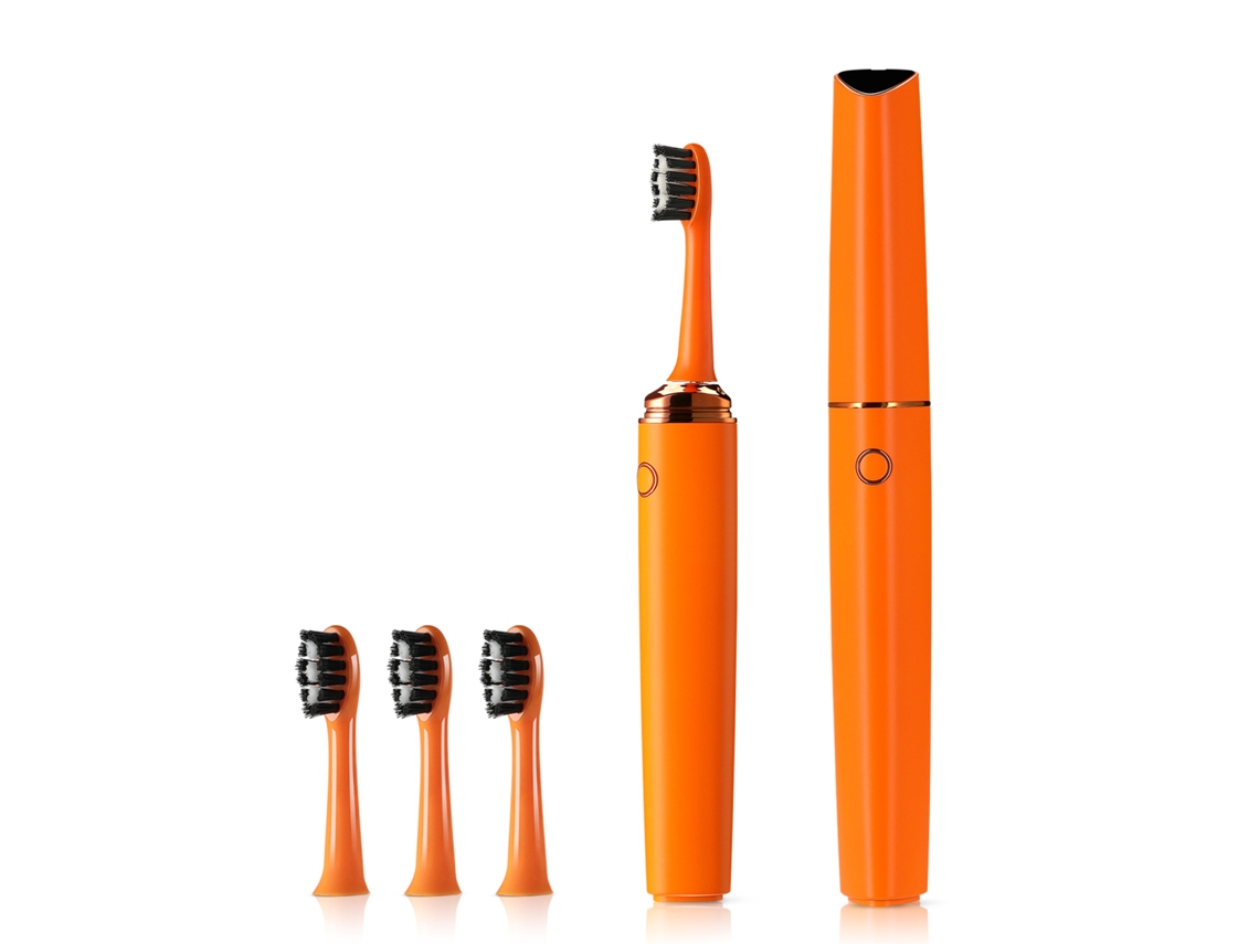 Cepillo de Dientes Eléctrico TRUMSEN T01 Naranja (40000 Rpm - Recargable)