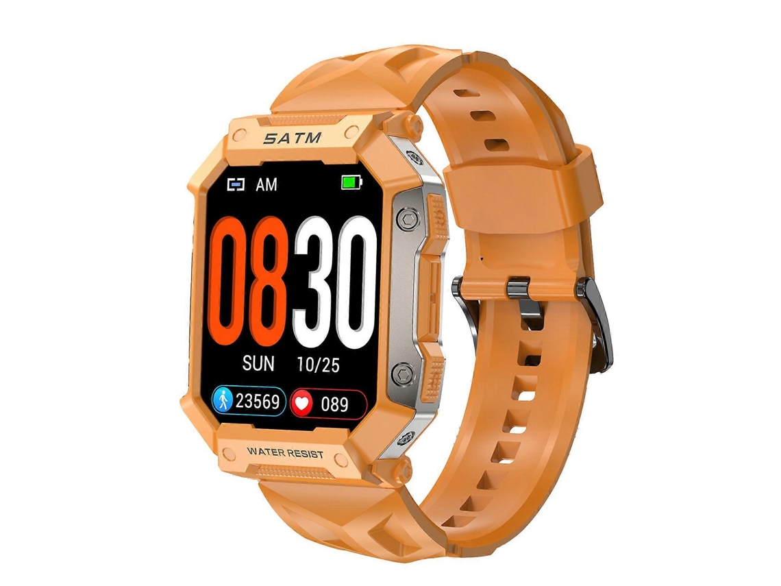 Reloj inteligente JS LY para bicicleta eléctrica, para hombre, de 1,92 pulgadas, resistente y táctico, con monitor de actividad física (contesta y realiza llamadas)