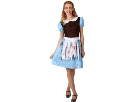 Disfraz de Mujer ATOSA cuento de hadas azul (Tam: M/L)