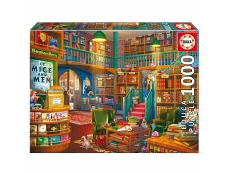 Puzzle EDUCA de 1000 Piezas Librería 19925