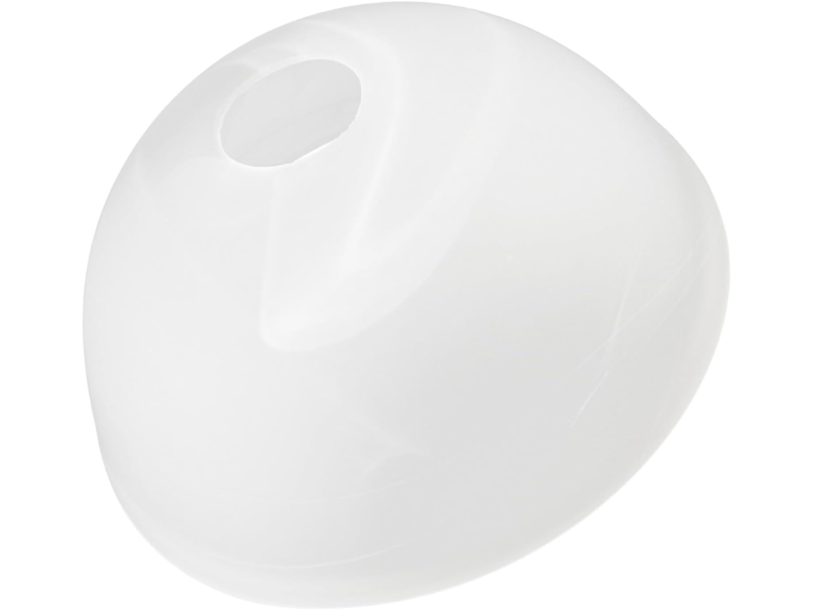 Lámpara Colgante De Repuesto De Cristal Blanco Lechoso Esmerilado Para Interiores, Con Luz Suave Y Difusa.