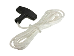 2026-mango Universal De Arranque Con Cuerda 3m 4mm Para Cortacésped Jardín Negro Y Blanco